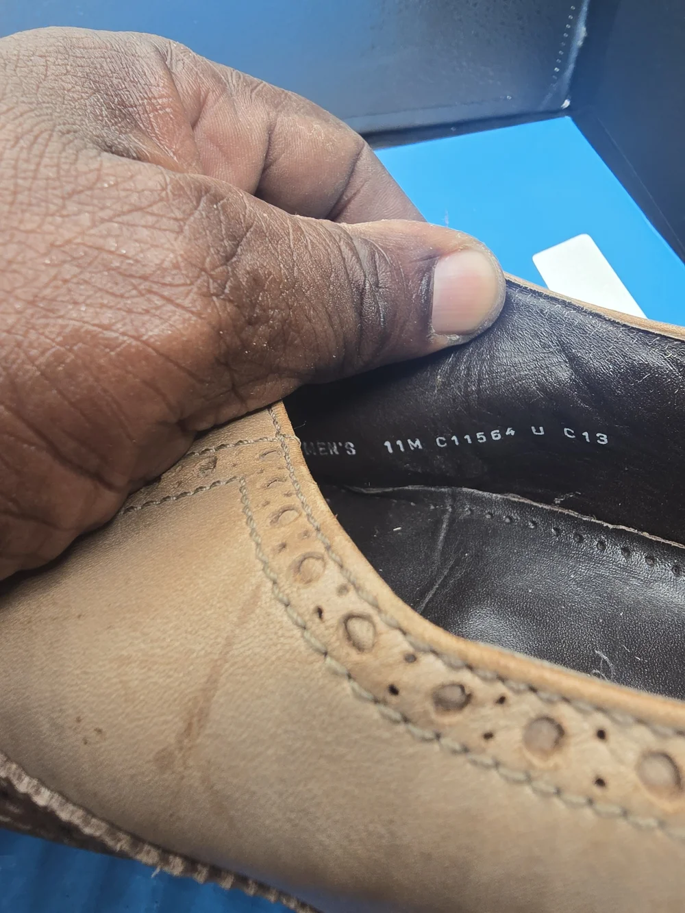 Cole Haan‎ Brown Leather Wingtip Oxfords